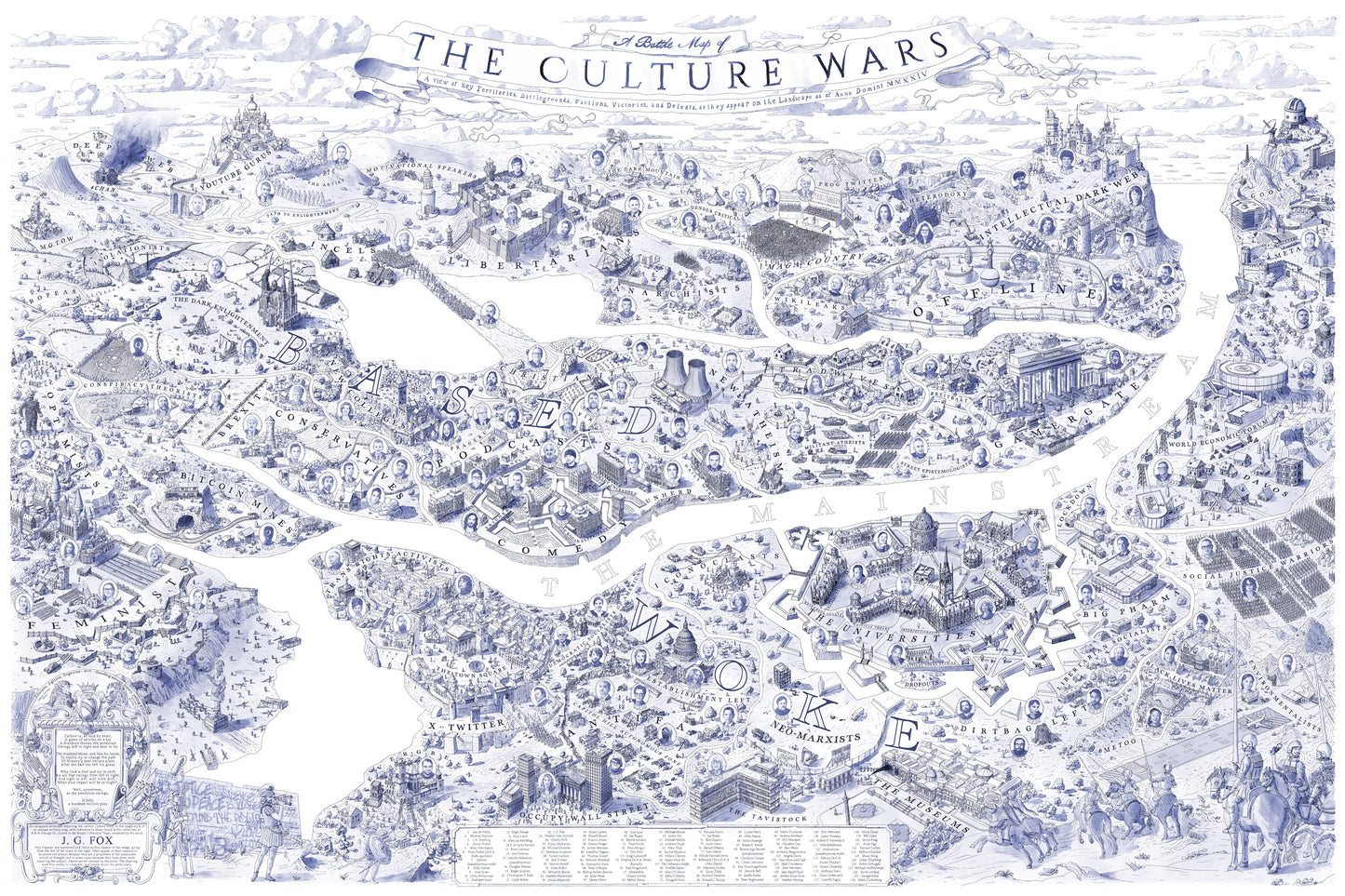 A Battle Map of the Culture Wars